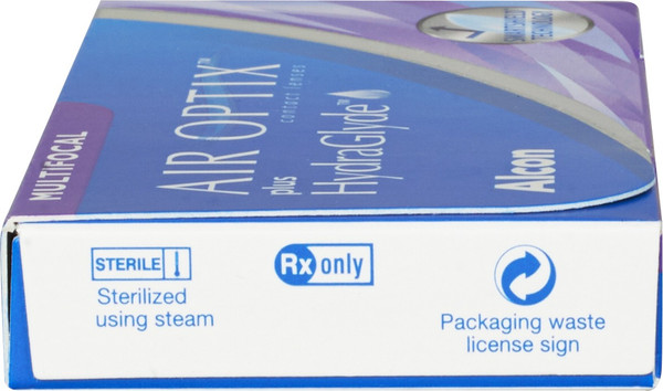 Изображение товара Контактная линза Air Optix HydraGlyde Multifocal Sph +1.75 HI ADD +2.5 R8.6