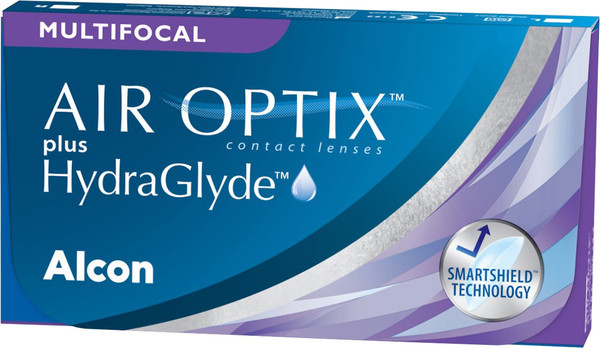 Изображение товара Контактная линза Air Optix HydraGlyde Multifocal Sph +1.75 HI ADD +2.5 R8.6