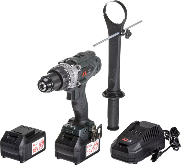 Изображение товара Аккумуляторная дрель-шуруповерт KLPRO KLDM18BHX-50