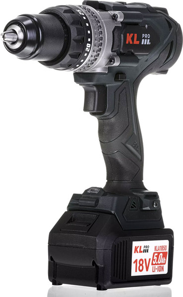 Изображение товара Аккумуляторная дрель-шуруповерт KLPRO KLDM18BHX-50