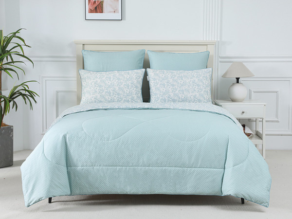 Изображение товара Комплект постельного белья с одеялом Sofi de Marko Ришелье №61 1.6 / Кт-1.6-Р61