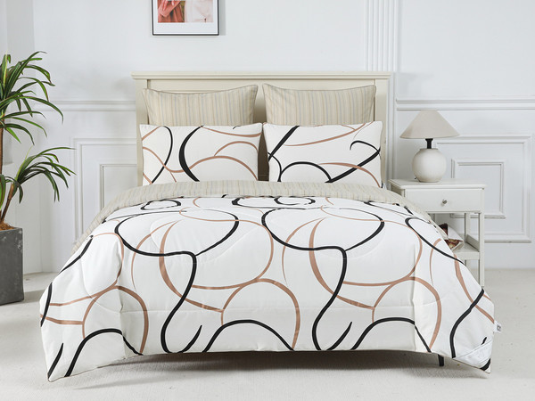 Изображение товара Комплект постельного белья с одеялом Sofi de Marko Ришелье №59 Евро / Кт-Евро-Р59