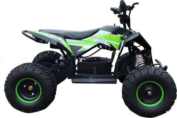 Изображение товара Электроквадроцикл Motax Gekkon E1300 (черный/черный/зеленый)