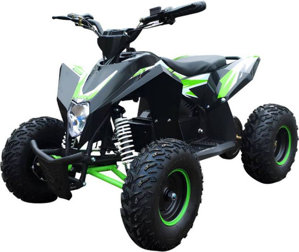 Изображение товара Электроквадроцикл Motax Gekkon E1300 (черный/черный/зеленый)