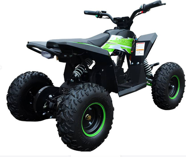 Изображение товара Электроквадроцикл Motax Gekkon E1300 (черный/черный/зеленый)