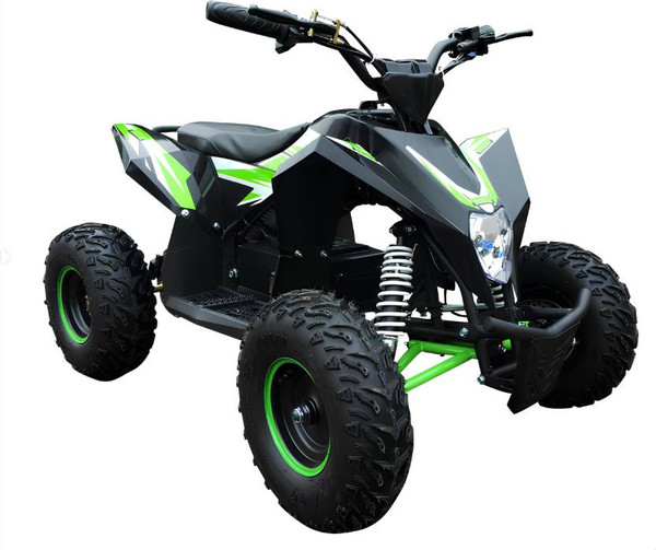Изображение товара Электроквадроцикл Motax Gekkon E1300 (черный/черный/зеленый)