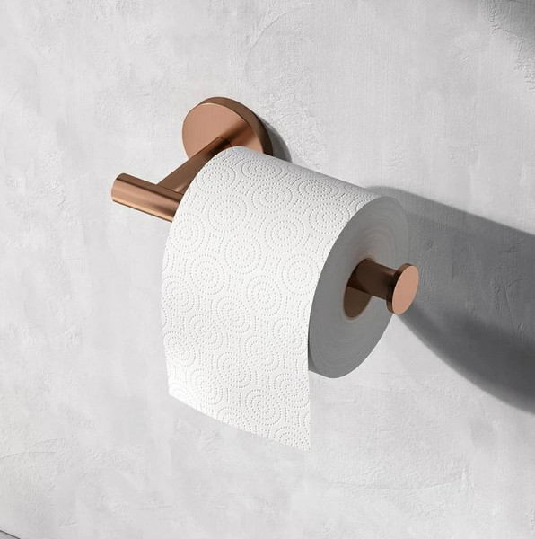 Изображение товара Держатель для туалетной бумаги AM.PM X-Joy A85A34144 (розовое золото)