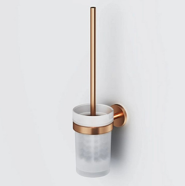 Изображение товара Ершик для унитаза AM.PM X-Joy A85A33344 (розовое золото)