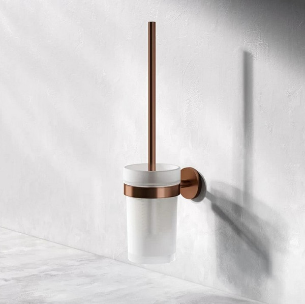 Изображение товара Ершик для унитаза AM.PM X-Joy A85A33344 (розовое золото)