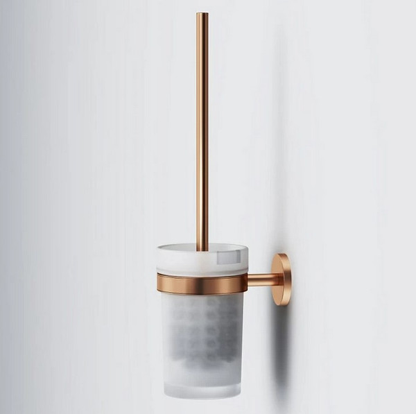 Изображение товара Ершик для унитаза AM.PM X-Joy A85A33344 (розовое золото)