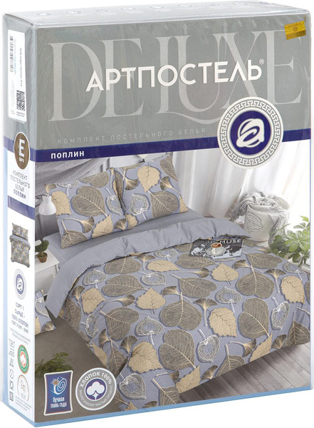 Изображение товара Комплект постельного белья АртПостель Золотые листья  900