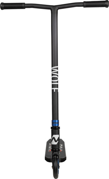 Изображение товара Самокат трюковый Novatrack Wolf / 110A.WOLF.BBL25 (черный/синий)