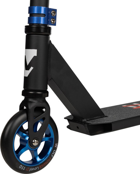 Изображение товара Самокат трюковый Novatrack Wolf / 110A.WOLF.BBL25 (черный/синий)