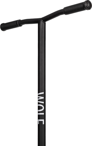 Изображение товара Самокат трюковый Novatrack Wolf / 110A.WOLF.BRD25 (черный/красный)