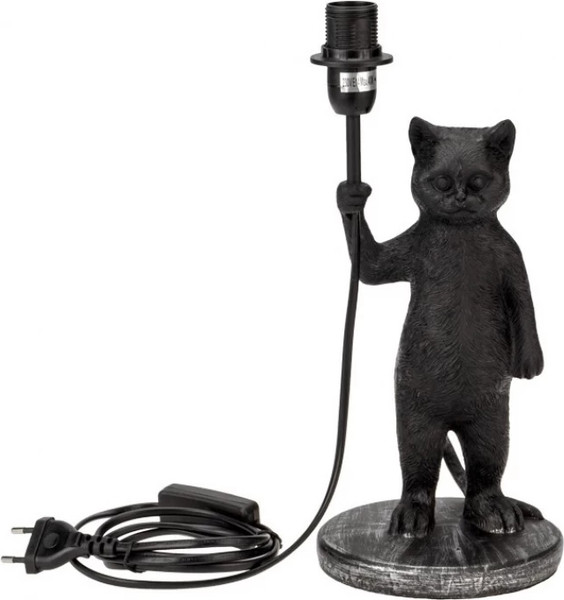Изображение товара Прикроватная лампа Rexant Кот с зонтом 603-1018 (черный)