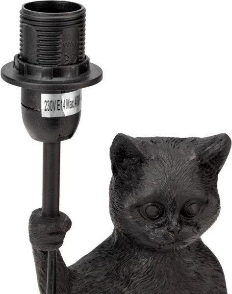 Изображение товара Прикроватная лампа Rexant Кот с зонтом 603-1018 (черный)