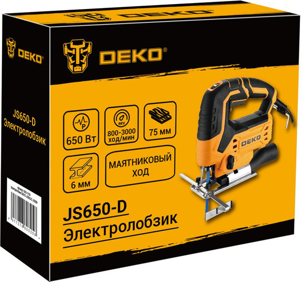 Изображение товара Электролобзик Deko JS650-D / 083-1159