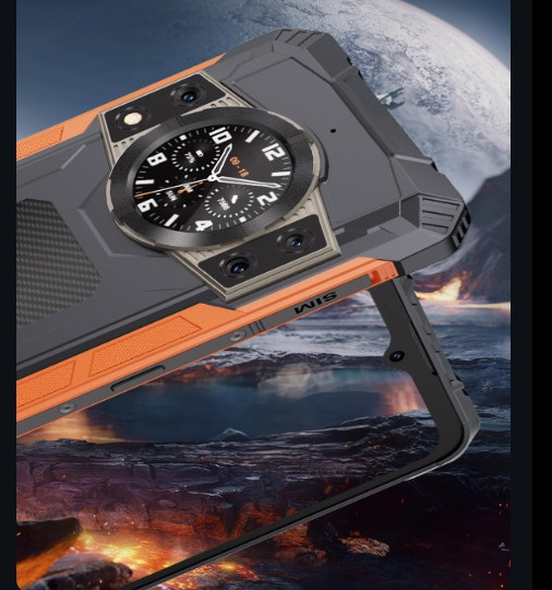 Изображение товара Смартфон Cubot King Kong ACE 2 6GB/128GB (черный/оранжевый)