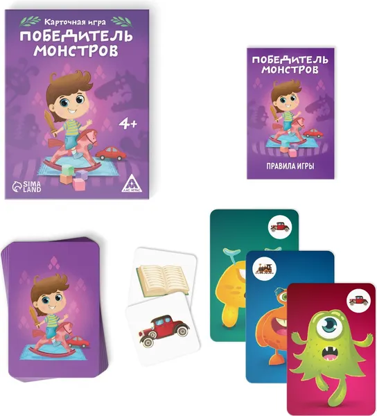 Изображение товара Настольная игра Лас Играс Победитель монстров / 3281522