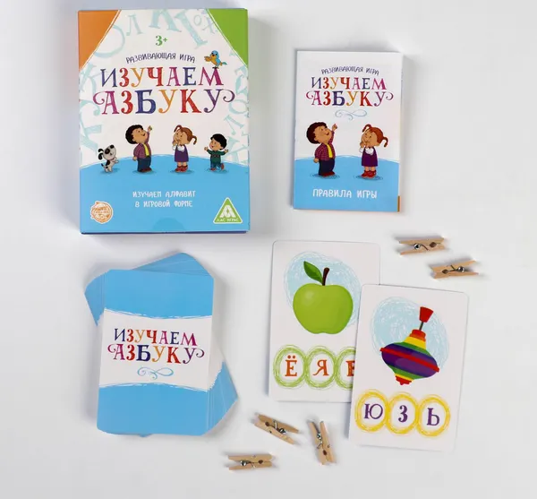 Изображение товара Развивающая игра Лас Играс Изучаем азбуку / 4064521
