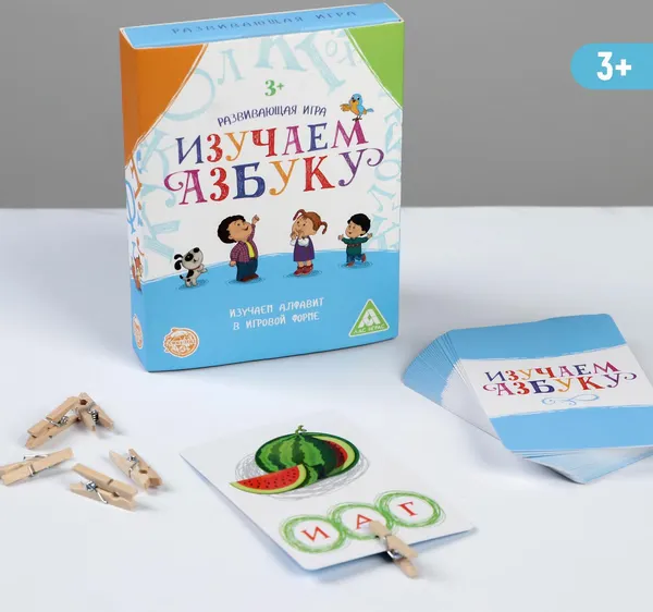 Изображение товара Развивающая игра Лас Играс Изучаем азбуку / 4064521