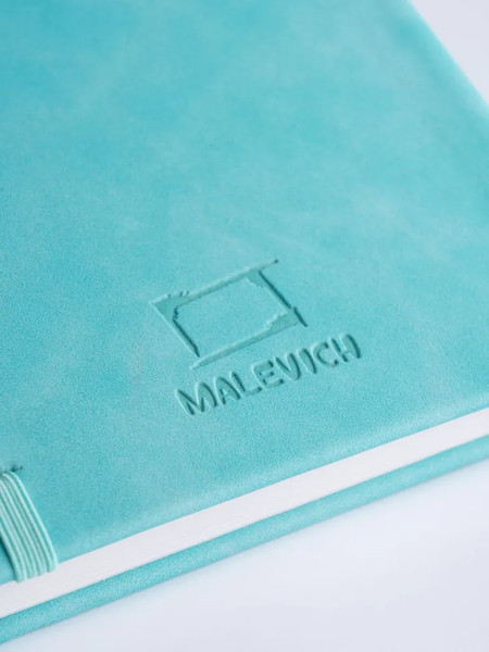 Изображение товара Скетчбук Малевичъ GrafArt White / 401278 (40л, бирюзовый)