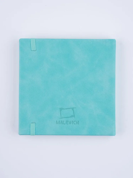 Изображение товара Скетчбук Малевичъ GrafArt White / 401278 (40л, бирюзовый)