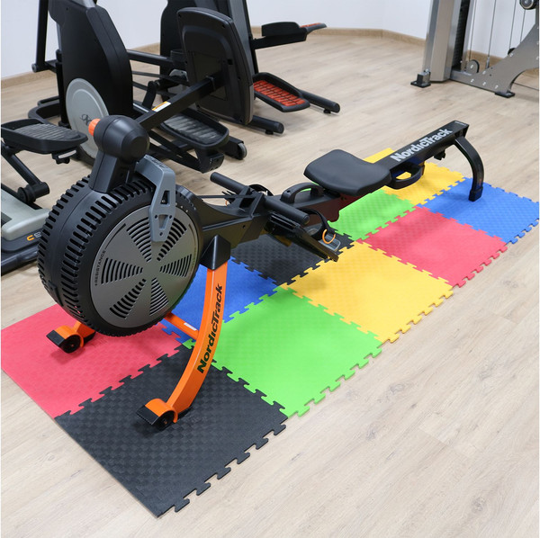 Изображение товара Гимнастический мат DFC 50x50 / 1897 (синий)