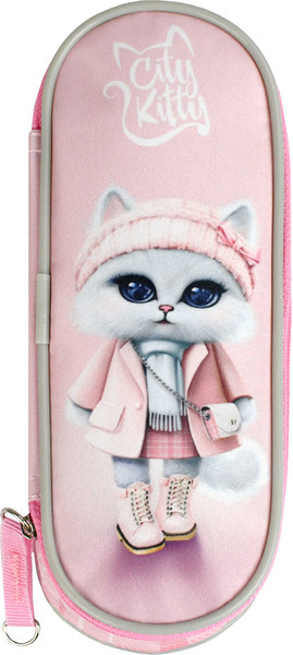 Изображение товара Пенал Феникс+ Кошечка в пальто / 68398