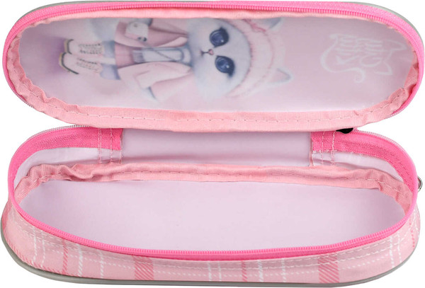 Изображение товара Пенал Феникс+ Кошечка в пальто / 68398