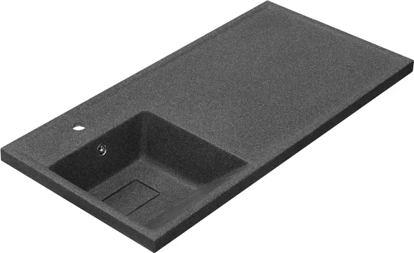 Изображение товара Умывальник Акватон Лайн 100 / 1A72853KLF21L (графит)