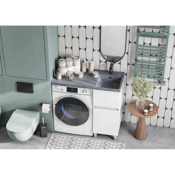 Изображение товара Умывальник Акватон Лайн 100 / 1A72073KLF21R (графит)