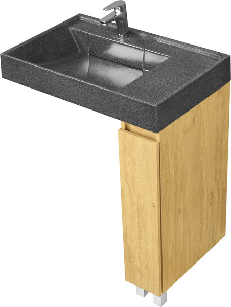 Изображение товара Тумба под умывальник Акватон Лайн 200 / 1A232301LFDK0 (дуб каменный)