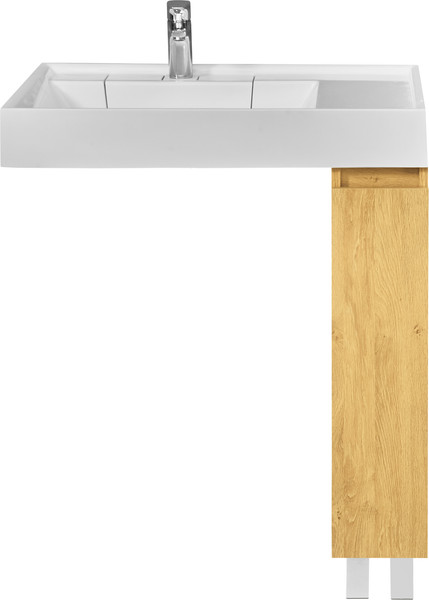 Изображение товара Тумба под умывальник Акватон Лайн 200 / 1A232301LFDK0 (дуб каменный)