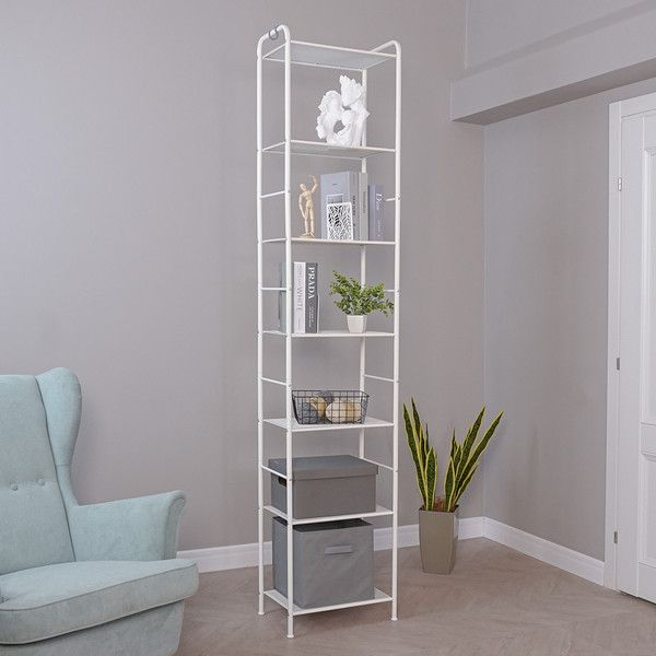 Изображение товара Стеллаж ЗМИ Валенсия 17 / СТВ17 (белый)