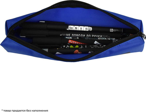 Изображение товара Пенал Феникс+ 68444 (синий/черный)