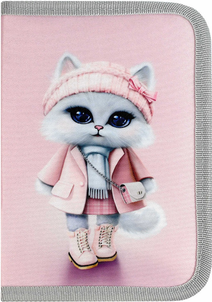 Изображение товара Пенал Феникс+ Кошечка в пальто / 68891