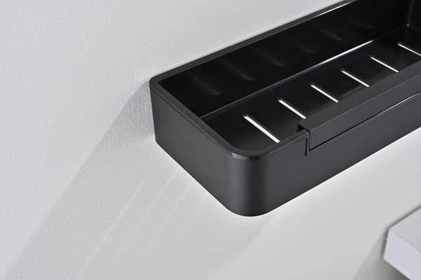 Изображение товара Полка для ванной Aquatek AQ4966MB (черный матовый)