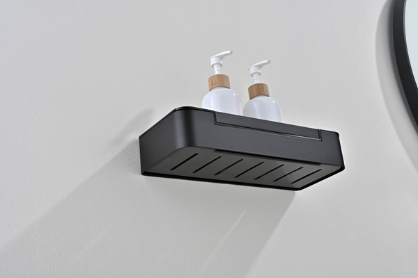 Изображение товара Полка для ванной Aquatek AQ4966MB (черный матовый)