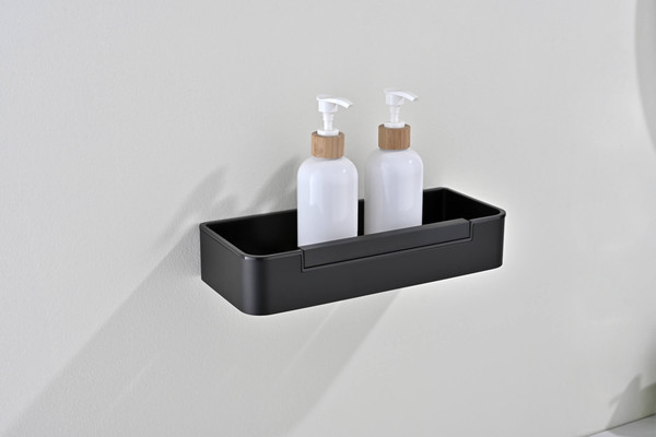 Изображение товара Полка для ванной Aquatek AQ4966MB (черный матовый)