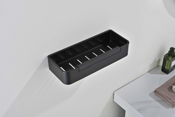 Изображение товара Полка для ванной Aquatek AQ4966MB (черный матовый)