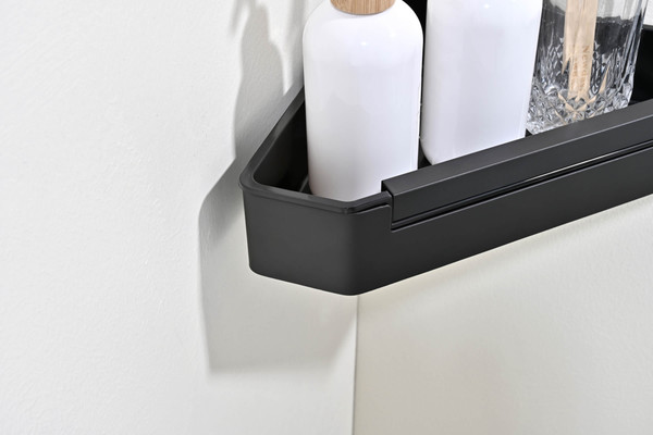 Изображение товара Полка для ванной Aquatek AQ4976MB (черный матовый)