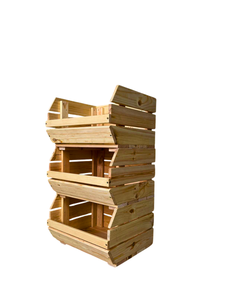 Изображение товара Набор ящиков для хранения Четыре Солнца W-36 (натуральный)