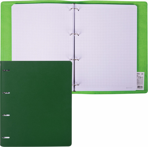 Изображение товара Тетрадь Brauberg 404508 (120л, зеленый)
