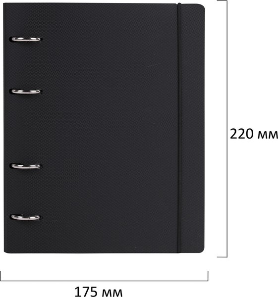 Изображение товара Тетрадь Brauberg 404618 (120л, черный)