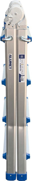 Изображение товара Телескопическая лестница Алюмет ТТ44 (4х4)