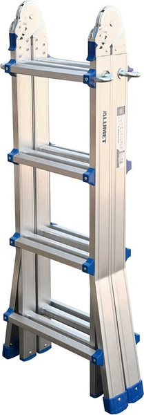 Изображение товара Телескопическая лестница Алюмет ТТ44 (4х4)