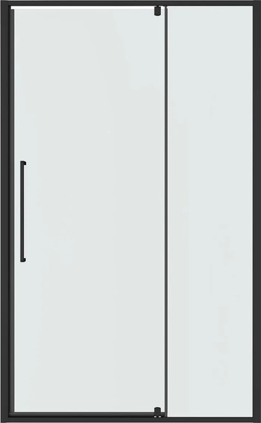 Изображение товара Душевая дверь Niagara Nova NG-35-12AGR 120х195 (графит/прозрачное стекло)