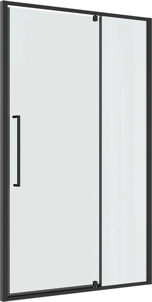 Изображение товара Душевая дверь Niagara Nova NG-35-11AGR 110х195 (графит/прозрачное стекло)