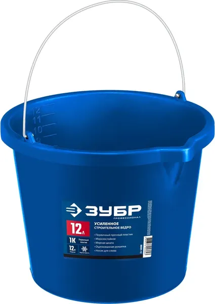 Изображение товара Ведро строительное Зубр 06091-12 (12л)
